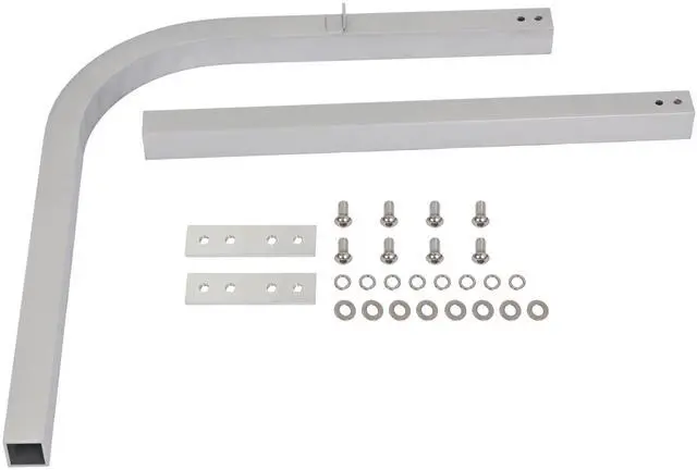 Main image of 46In Tall 1-1/2" Boat Trailer Square Guide 1/8" Thick Aluminum Guide Pole On Poles Guide Rustproof1 or 2 pcs