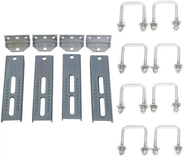 Main image of Boat Trailers Galvanized Swivel Brackets Mounted Top Bunk Bolster Boards Sets