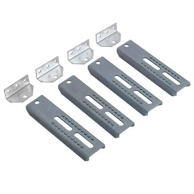Alt view image 2 of 7 - Boat Trailers Galvanized Swivel Brackets Mounted Top Bunk Bolster Boards Sets