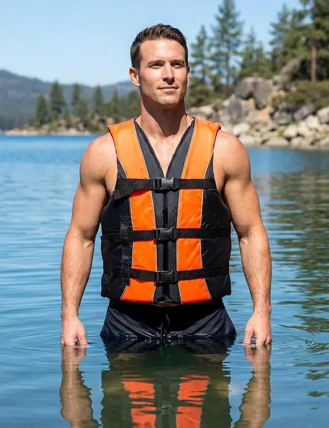 Alt view image 2 of 7 - Hardcore Life Jacket 2 Pack Paddle Vest for Adults; Coast Guard Approved Type III PFD Life Vest Flotation Device; Jet ski, Wakeboard, Kayak; Ideal Extra Pontoon Boat Life Jacket