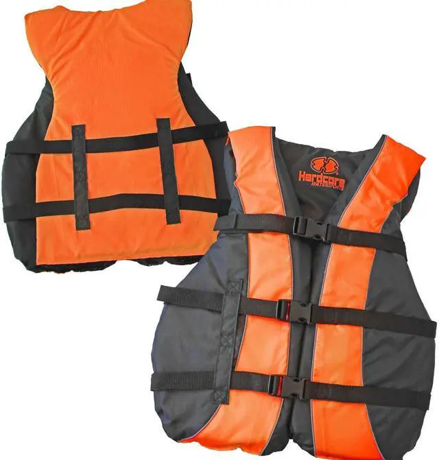Alt view image 7 of 7 - Hardcore Life Jacket 2 Pack Paddle Vest for Adults; Coast Guard Approved Type III PFD Life Vest Flotation Device; Jet ski, Wakeboard, Kayak; Ideal Extra Pontoon Boat Life Jacket
