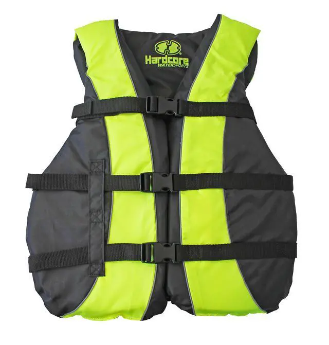Alt view image 6 of 7 - Hardcore Life Jacket 2 Pack Paddle Vest for Adults; Coast Guard Approved Type III PFD Life Vest Flotation Device; Jet ski, Wakeboard, Kayak; Ideal Extra Pontoon Boat Life Jacket