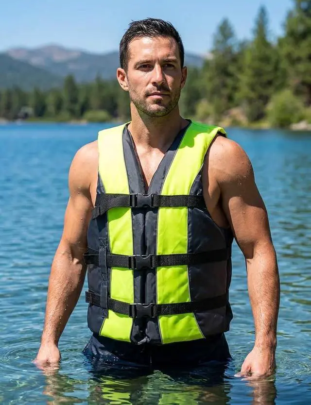 Alt view image 3 of 7 - Hardcore Life Jacket 2 Pack Paddle Vest for Adults; Coast Guard Approved Type III PFD Life Vest Flotation Device; Jet ski, Wakeboard, Kayak; Ideal Extra Pontoon Boat Life Jacket