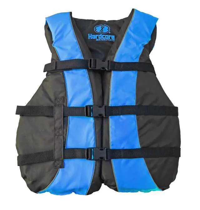 Alt view image 7 of 7 - Hardcore Life Jacket 2 Pack Paddle Vest for Adults; Coast Guard Approved Type III PFD Life Vest Flotation Device; Jet ski, Wakeboard, Kayak; Ideal Extra Pontoon Boat Life Jacket