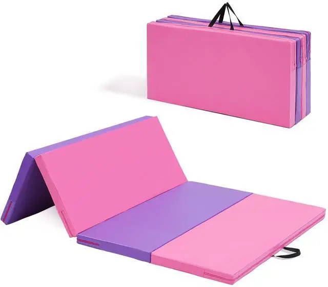 Main image of Gymnastics Mat 6'x3'x2''/4'x8'x2'' Exercise Mat Gym Mat for Home Aerobics Workout Foldable Tumbling Mat Children Gifts