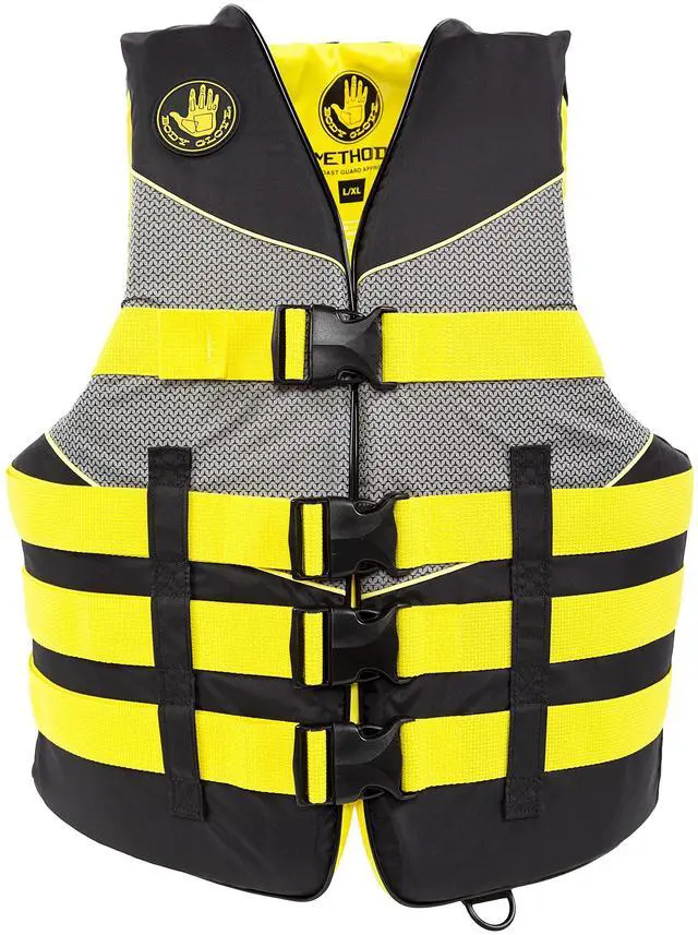 Main image of Adult PFD Life Vest. Durable Polymer Shell, Lightweight PE Foam, Oversized Armholes, 4 Heavy-Duty Adjustable Belts