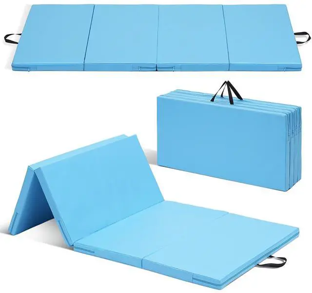 Main image of Gymnastics Mat 6'x3'x2''/4'x8'x2'' Exercise Mat Gym Mat for Home Aerobics Workout Foldable Tumbling Mat Children Gifts