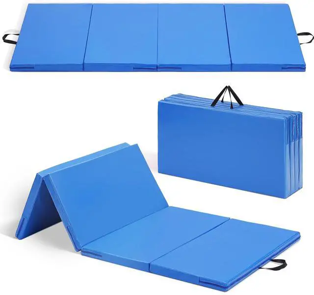 Main image of Gymnastics Mat 6'x3'x2''/4'x8'x2'' Exercise Mat Gym Mat for Home Aerobics Workout Foldable Tumbling Mat Children Gifts
