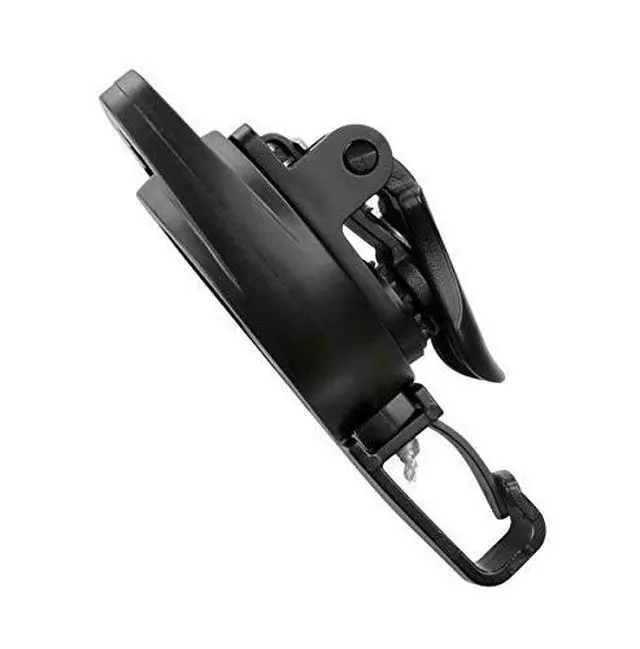 Alt view image 2 of 7 - Bulk 25 Pack - MRI Safe Badge Reels - Retractable Badge Holder Clips - Made of Plastic & Non-Ferrous Metal - I'd Reels Extending Lanyards for Nurse & MRI Tech Name Tag Badges by (Black)