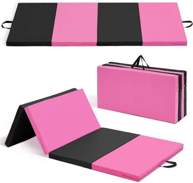 Main image of Gymnastics Mat 6'x3'x2''/4'x8'x2'' Exercise Mat Gym Mat for Home Aerobics Workout Foldable Tumbling Mat Children Gifts