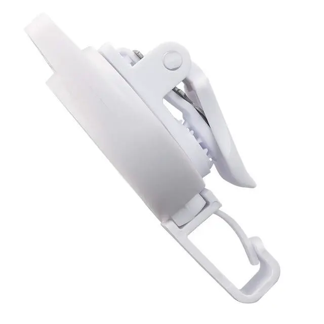 Alt view image 2 of 7 - Bulk 25 Pack - MRI Safe Badge Reels - Retractable Badge Holder Clips - Made of Plastic & Non-Ferrous Metal - I'd Reels Extending Lanyards for Nurse & MRI Tech Name Tag Badges by (White)