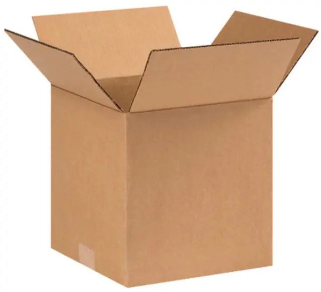 Main image of 8x8x8" Pack of 100 Corrugated Cardboard Packing Shipping Mailing Moving Carton Boxes | Packing, Shipping, Mailing, Moving, Carton