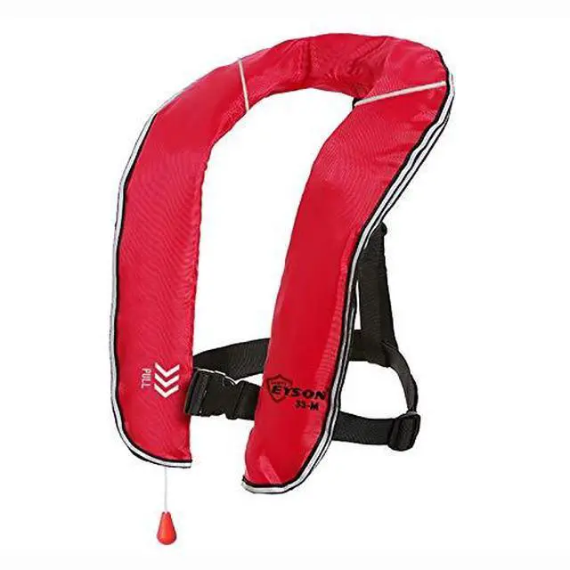 Alt view image 2 of 6 - Inflatable Life Jacket Inflatable Life Vest for Adult Classic Manual