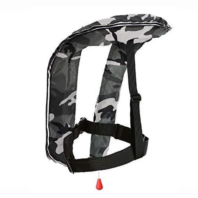 Alt view image 3 of 6 - Inflatable Life Jacket Inflatable Life Vest for Adult Classic Manual