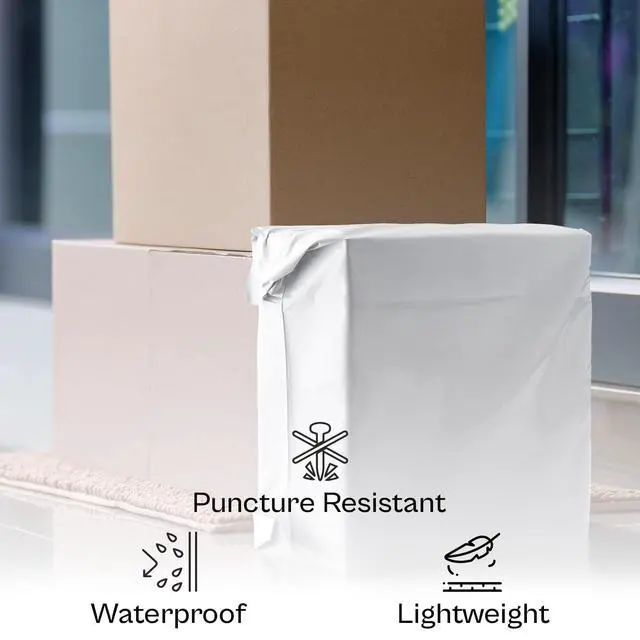 Alt view image 6 of 6 - PSBM 100 PCS 26 x 28 Inch White Expansion Poly Mailer, Self Seal Expandable Gusseted Shipping Envelope, Ideal for Packing and Shipping Cloths, Documents, Books, Gifts, Jewelry and More