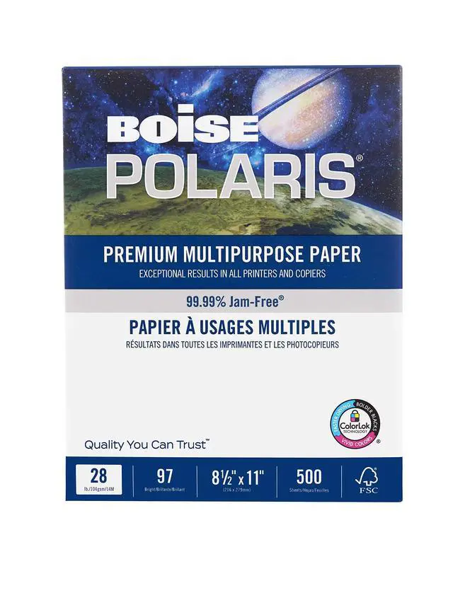Alt view image 3 of 4 - Premium Multipurpose Copy Paper | 8.5" x 11" Letter | 97 Bright White, 28 lb. | 6 Ream Carton (3,000 Sheets)