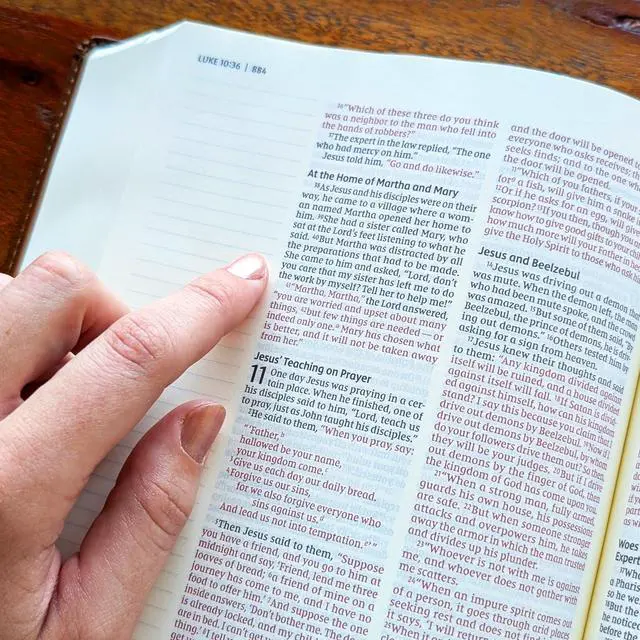 Alt view image 7 of 7 - Personalized NIV Journaling Bible | New International Version | Custom Engraved Name | Easy-to-read Study Bible | Christian Gift for Men, Women, and Kids