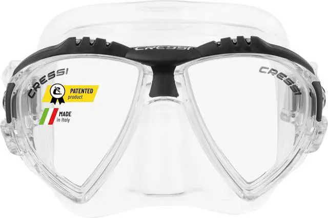 Main image of Matrix Adult Wide View Scuba and Snorkel Mask - Matrix: Made in Italy