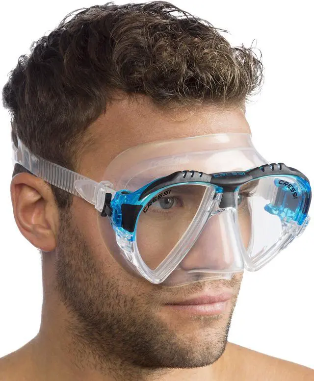 Alt view image 6 of 6 - Matrix Adult Wide View Scuba and Snorkel Mask - Matrix: Made in Italy