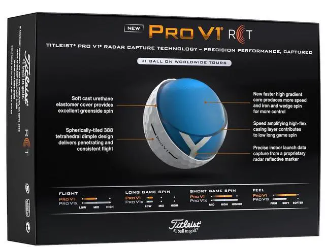 Alt view image 4 of 4 - Pro V1 RCT Golf Balls