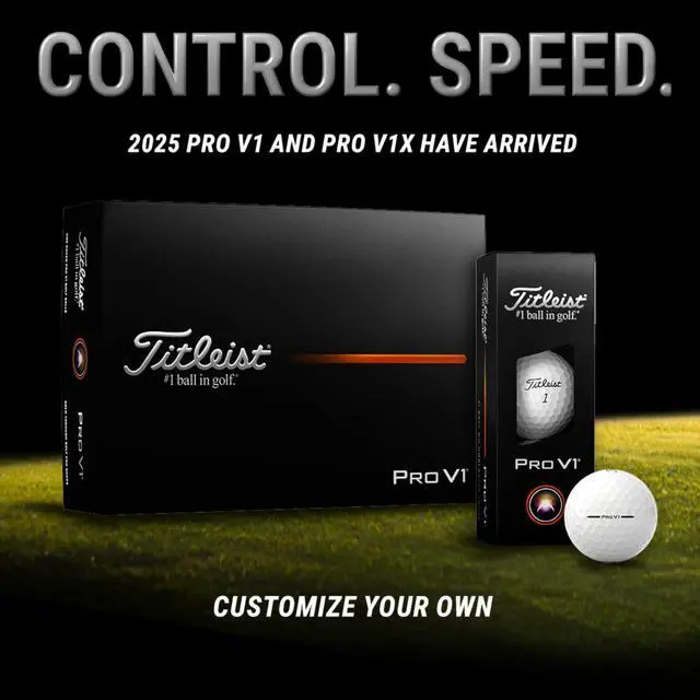 Alt view image 3 of 7 - Titleist Pro V1 Custom Golf Ball | Personalized Golf Balls | Logo Golf Balls