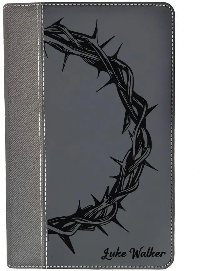 Main image of Personalized NIV Personal Bible with Crown of Thorns | Large Print (Black)