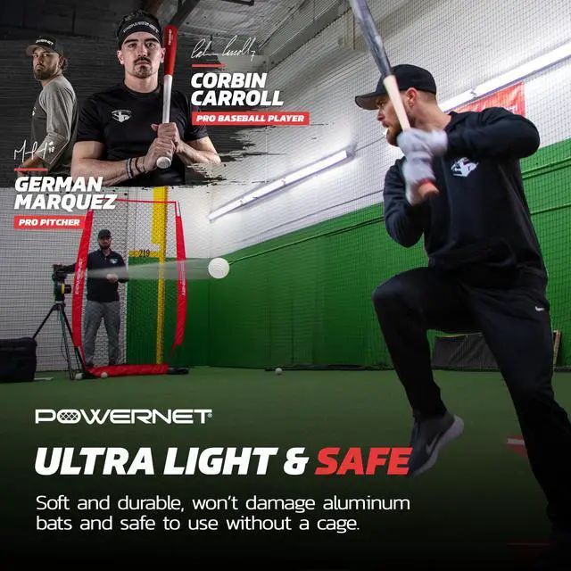 Alt view image 5 of 6 - Launch F-lite Softball & Baseball Pitching Machine, Dimpled Practice Balls, Bucket of Baseballs, Coaching Bucket Bundle for Pitching Machine, Baseball Training Equipment