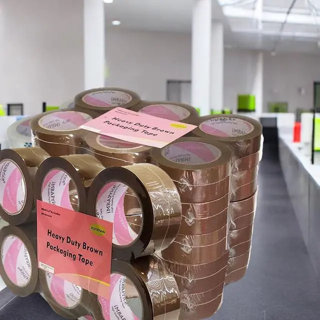 Alt view image 7 of 7 - Sealing Tape - 1 Box of Premium (36 Roll of 110 Yards) 36x330 Feet Long 2" Wide Brown Shipping Packaging Tape
