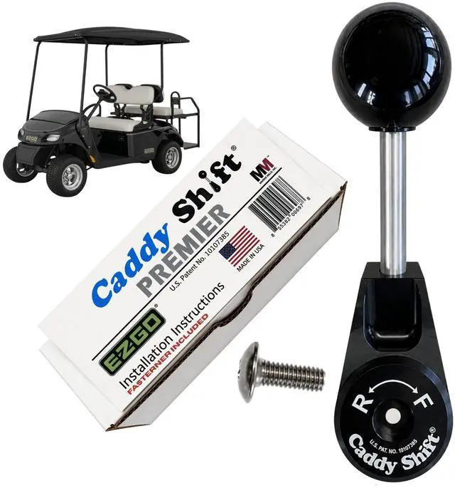 Main image of EZGO TXT RXV Golf Cart Forward Reverse Shift Lever Handle - E-Z-GO Accessories & Parts - Ergonomic Shifter Knob Upgrade - Direct Replacement EZ Shift for Golf Cart (Premier)