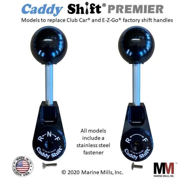Alt view image 3 of 3 - EZGO TXT RXV Golf Cart Forward Reverse Shift Lever Handle - E-Z-GO Accessories & Parts - Ergonomic Shifter Knob Upgrade - Direct Replacement EZ Shift for Golf Cart (Premier)