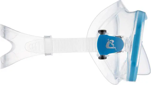 Alt view image 7 of 7 - Single Lens Frameless Scuba Mask & Dry Snorkel for Snorkeling, Scuba Diving, F-Dual & Supernova Dry: Designed in Italy