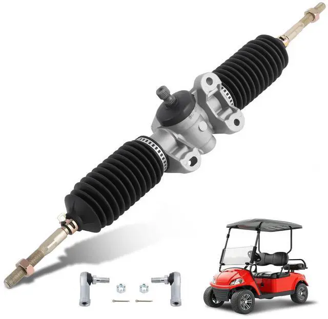 Main image of Golf Cart Steering Gear Box Assembly, Steering Rack & Pinion for Club Car Precedent Gas and Electric Golf Carts 2004 & up, 102288601, 103679701