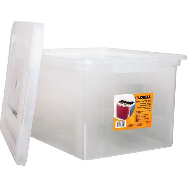 Alt view image 2 of 4 - Storage Case File Box, Clear (LLR68925CT)