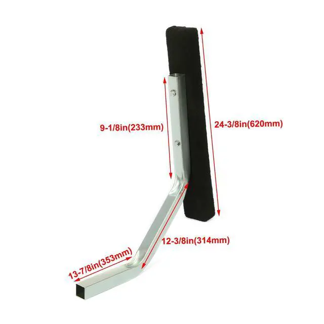 Alt view image 4 of 7 - 30" H Pontoon Boat Trailer Guide, Universal Boat Trailer Guide Adjustable Design Fit for Ski Boat, Fishing Boat or Sailboat Trailer