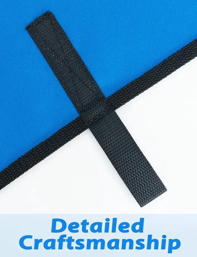 Alt view image 5 of 7 - Sunshade for Fishing Boats Shade Canopy Waterproof Durable 1200D Polyester Sun Shade Foldable Umbrella for Protection, 8 * 7 * 5ft