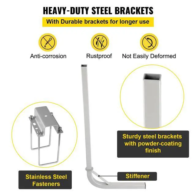 Alt view image 5 of 7 - Boat Trailer Guide, 22"-60" Adjustable Design Trailer Guide Poles, 2PCS Rustproof Steel Trailer Guide, for Ski Boat, Fishing Boat