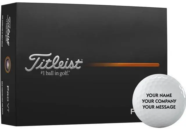 Main image of Custom Titleist Pro V1 Golf Balls