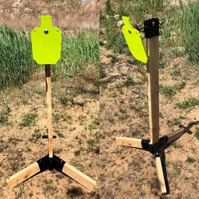Alt view image 6 of 7 - Target Stand System - AR500 Steel Target with 2x4 Mount Kit