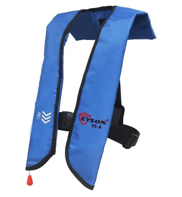 Alt view image 2 of 5 - Inflatable Life Jacket Life Vest Basic Automatic/Manual