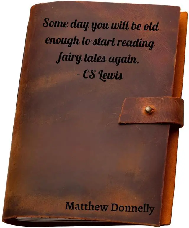 Main image of Personalized Leather Journal Custom Engraved Refillable A5 Leather Notebook for Men & Women Vintage Writing, Travel & Prayer Journal Gift Customized Journals & Notebooks