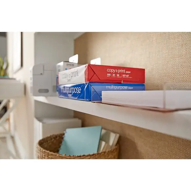 Alt view image 5 of 5 - White Copy Paper, 8 1/2in. x 11in., 20 Lb., 84 Brightness, Case Of 10 Reams