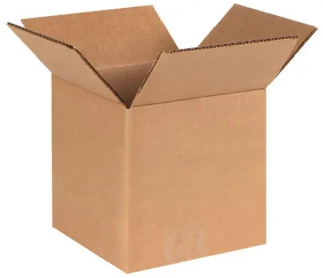 Main image of 100 Pack of 7x7x7 Corrugated Cardboard Packing Shipping Mailing Moving Carton Boxes Cube