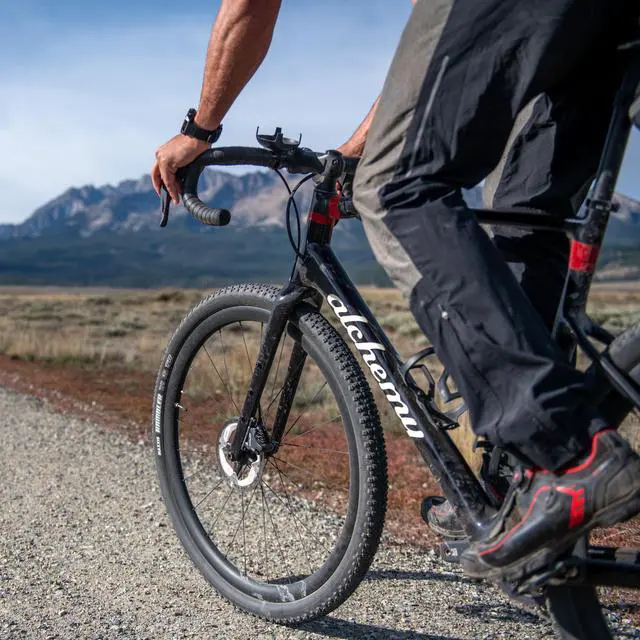 Alt view image 4 of 6 - Rambler | Dual Compound - EXO | Tubeless Gravel Tire | Ramped Center Tread Rolls Fast on Hardpack, EXO Cut/Abrasion Protection, Tubeless Ready, 120 TPI Casing