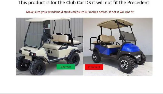 Alt view image 5 of 7 - Huskey Golf Cart Front Basket Storage Basket Dash Basket Compatible W/EZGO TXT/RXV,Club Car DS (2000.5+) Precedent/Tempo/Onward,Yamaha G29 Drive2 2007+ One Piece Solid Design & Larger Compartments