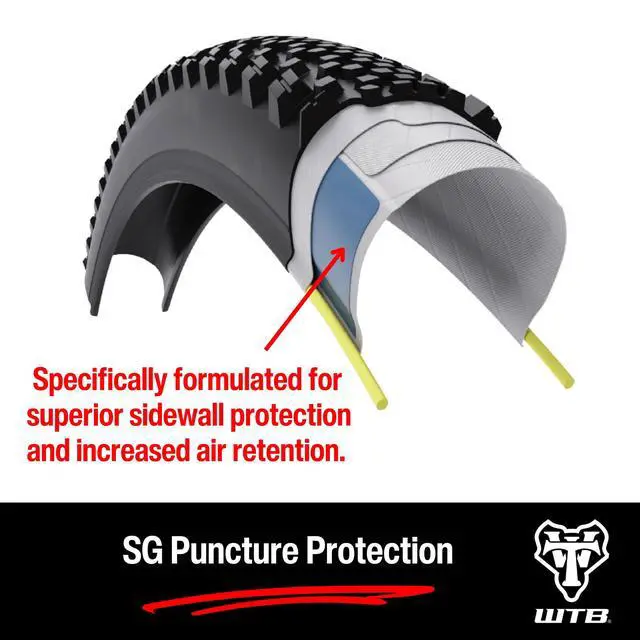 Alt view image 6 of 7 - Vulpine Gravel Bike Tire (700c) Tubeless Folding - Light Fast Rolling for Races (Black/Tan, Optional SG Puncture Protection)