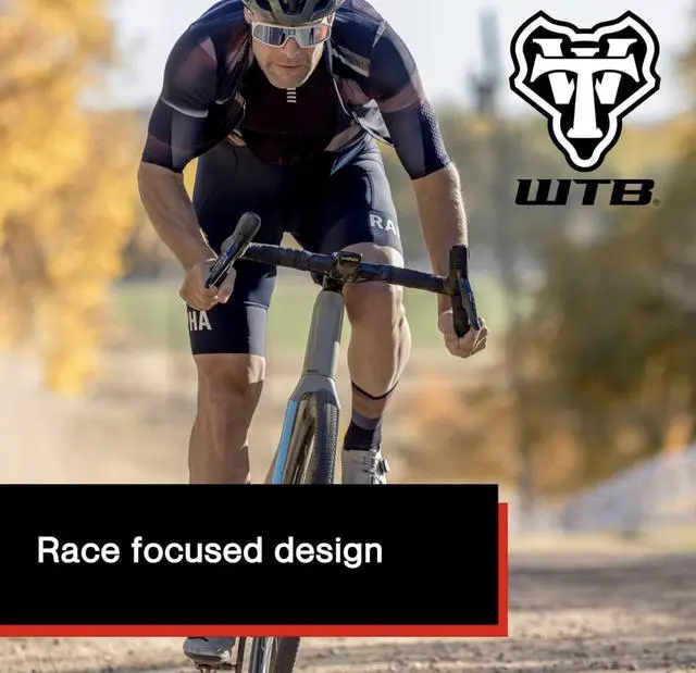 Alt view image 4 of 7 - Vulpine Gravel Bike Tire (700c) Tubeless Folding - Light Fast Rolling for Races (Black/Tan, Optional SG Puncture Protection)