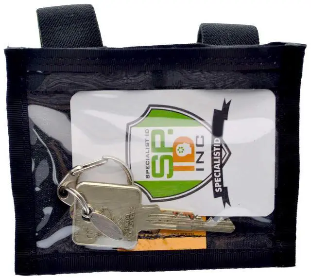 Alt view image 4 of 7 - 5 Pack - Ultimate Military Armband ID Badge Holder - Heavy Duty Nylon I.D Card Holder with Two Adjustable Elastic Bands - Made in The USA