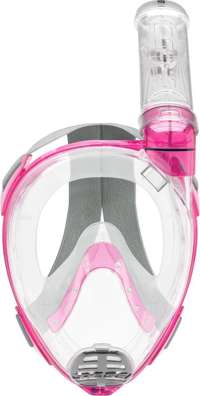 Alt view image 2 of 6 - Kids Snorkeling Full Face Mask - Wide Clear View, Easy Breathing: Safety First - Baron XS: Designed in Italy