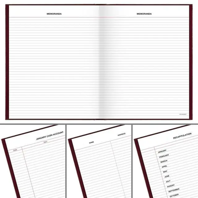 Alt view image 6 of 7 - 2027 Daily Planner, Standard Diary, 7.5" x 9.5" Journal, Hardcover, Red (SD3741327)