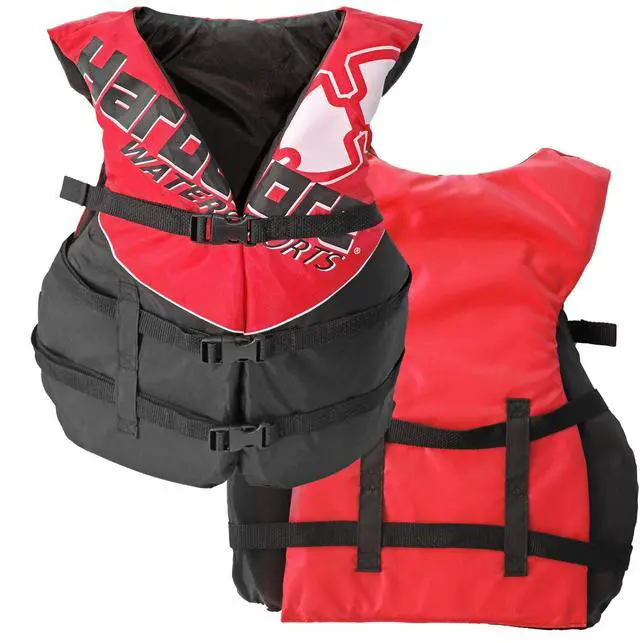 Alt view image 2 of 7 - 2 Pack Hardcore Coast Guard Type III PFD for Adults; Life Jacket Paddle Vest for Adults; Life Vest Flotation Device; Jet ski, Wakeboard, Kayak; Extra Life Jacket for Pontoon Boat